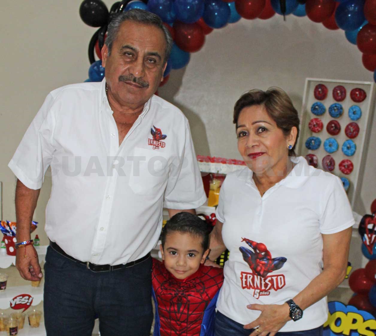 Celebran a Ernesto su cumple número 5