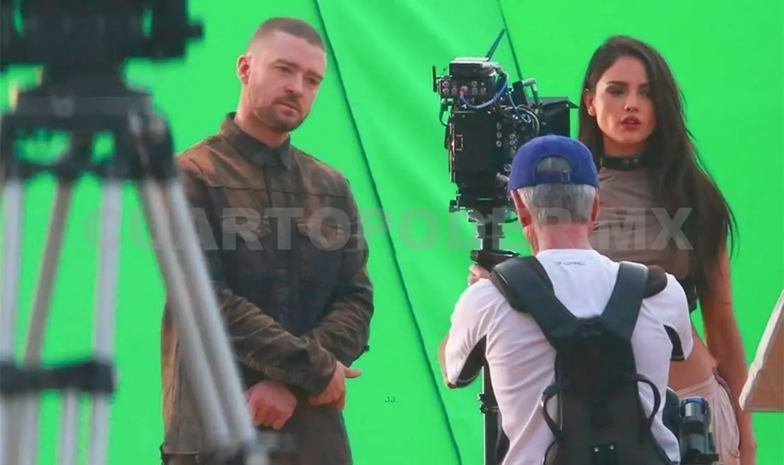Eiza en video junto a Timberlake