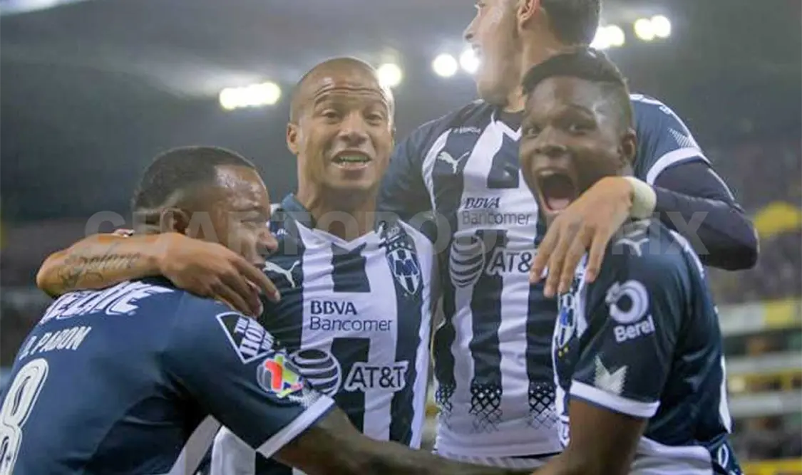 El partido fue casi de trámite para el club rayado. Agencias