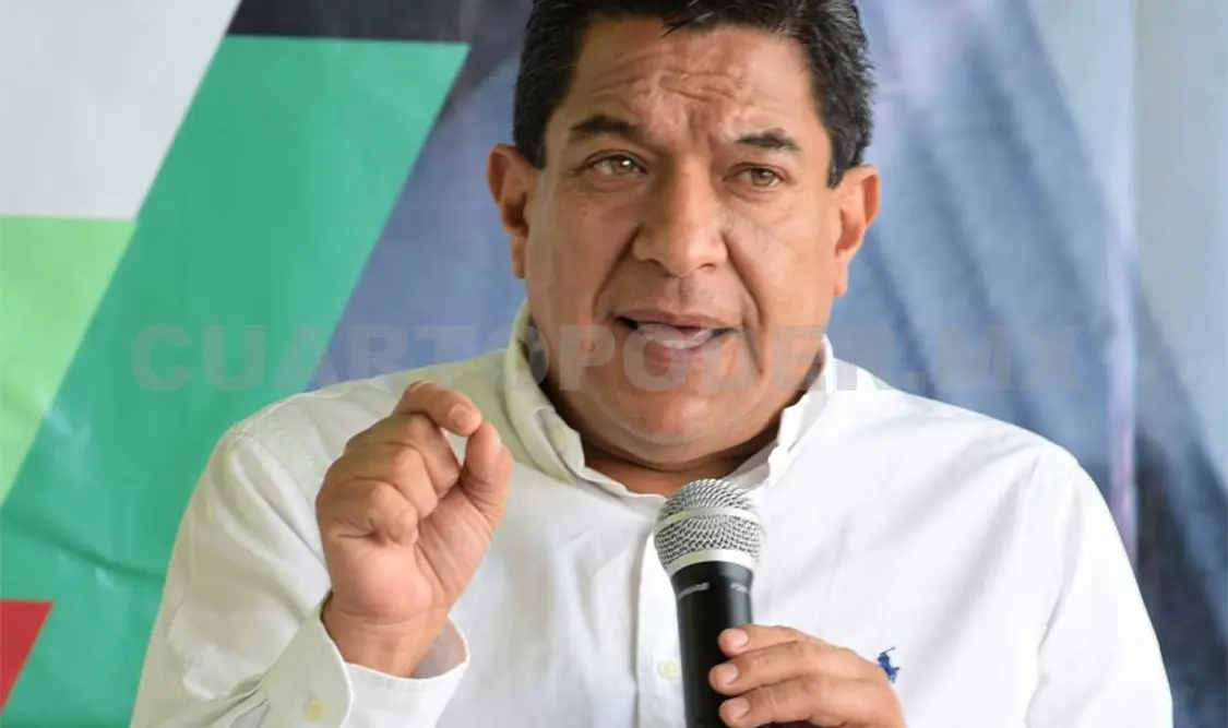 Titular de la Secretaría de Desarrollo Economico, Ovidio Cortazar Ramos. Óscar León/CP