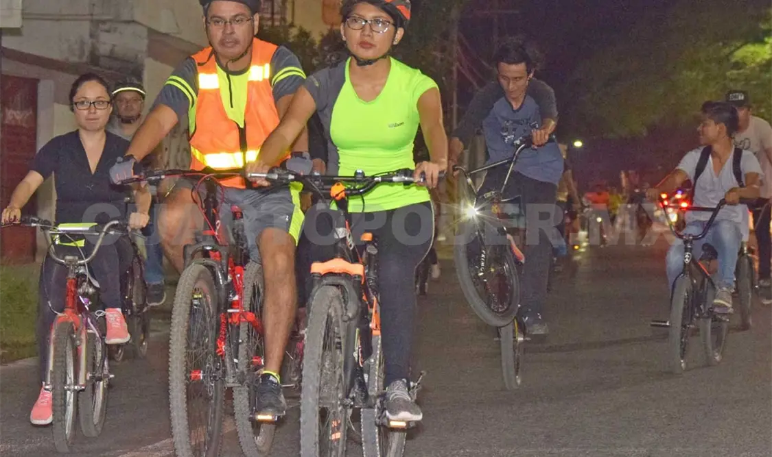 Los ciclistas se sumaron a esta rodada, como una forma de hacer conciencia en la población y por la conmemoración de esta fecha. Cortesía