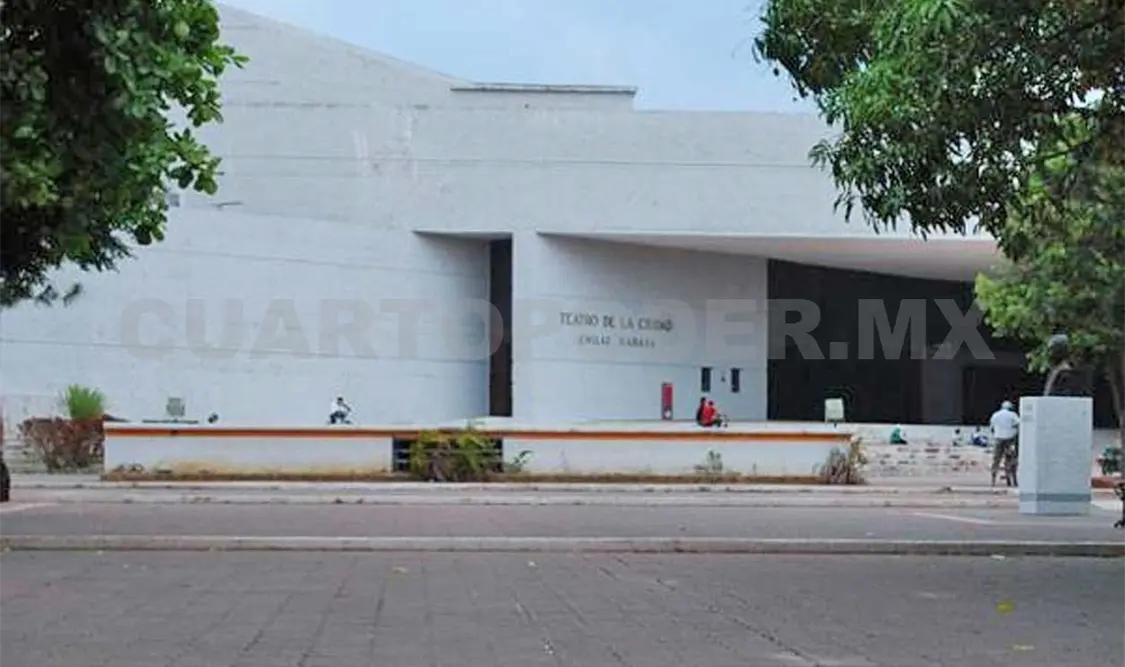 El teatro de la Ciudad Emilio Rabasa. Cortesía