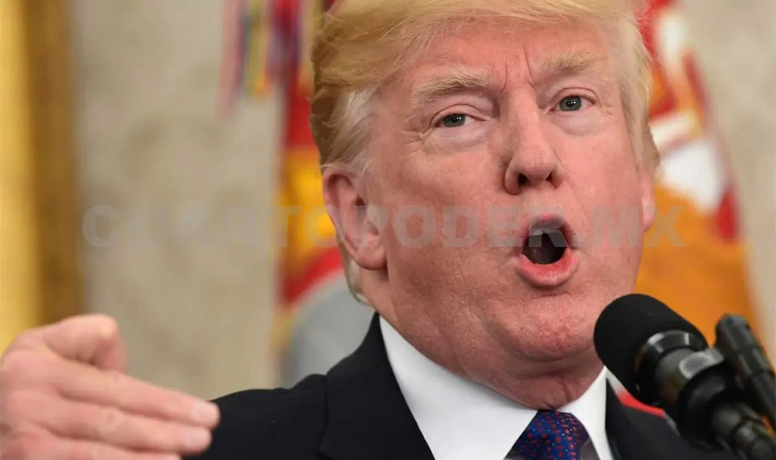 Donald Trump, presidente de Estados Unidos. AP