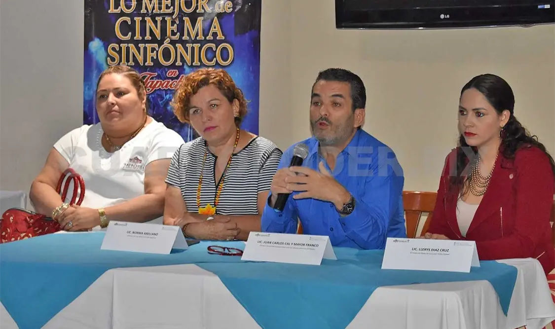 Por primera vez será presentado en Tapachula el evento Cinema Sinfónico, con la Orquesta Sinfónica de Chiapas. Rafael Victorio / CP