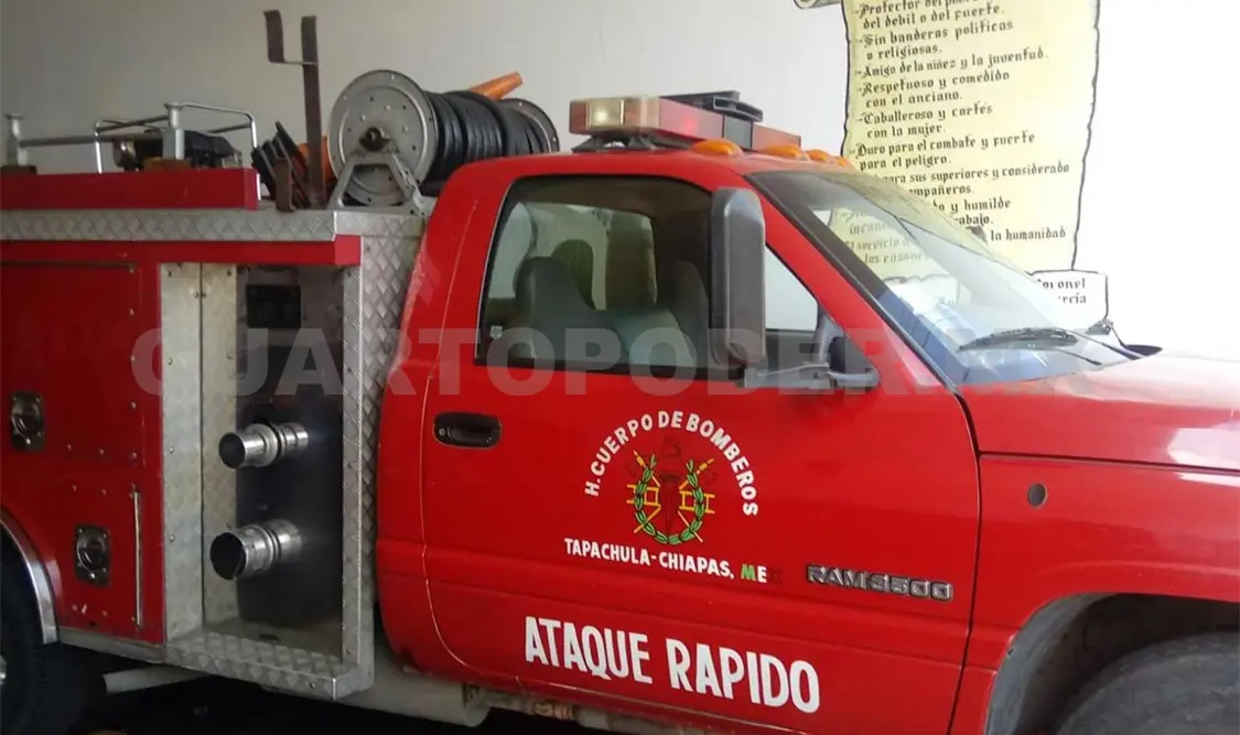 Con el fin de recaudar fondos se realizará la colecta anual a beneficio del Heroico Cuerpo de bomberos de Tapachula. Ramón García / CP