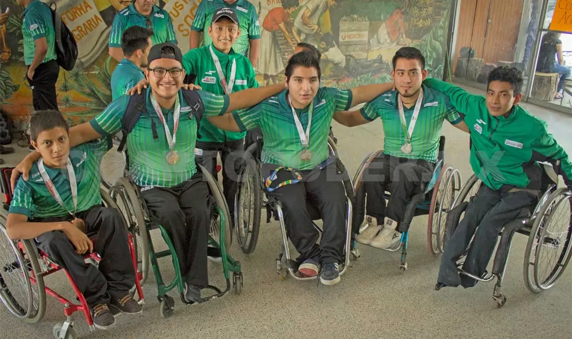 El basquetbol sobre silla de ruedas será uno de los deportes que se verán sobre la cancha. Cortesía