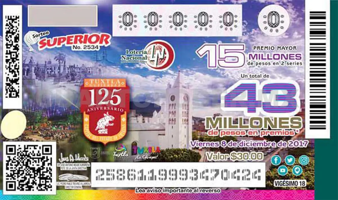 La Lotería Nacional realizó el Sorteo Mayor en honor a Tuxtla por su 125 Aniversario en la Ciudad de México. CP