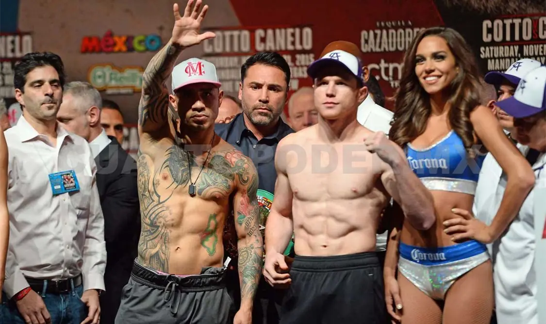‘Canelo’ Álvarez desea éxito a Miguel Cotto