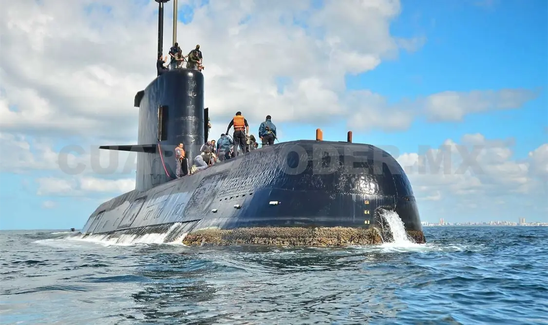 El submarino de la Armada Argentina se encuentra desaparecido desde el 15 de noviembre. Agencias