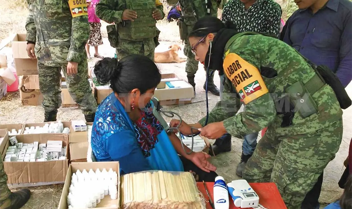 Ejército aplica Plan de Ayuda para desplazados