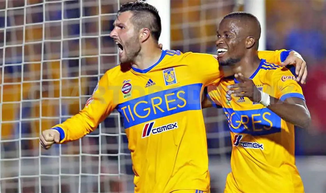 Entre Gignac y Valencia hicieron pedazos al América en la semifinal de vuelta. Agencias