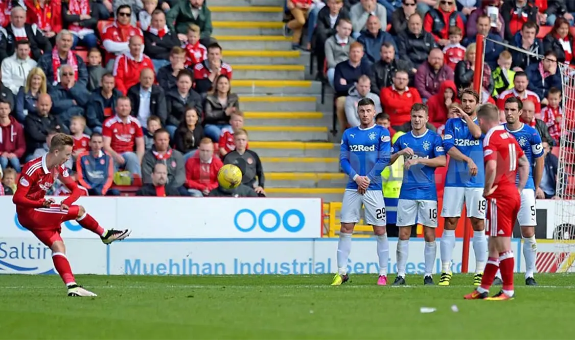 Con mexicanos , Rangers vence a Aberdeen