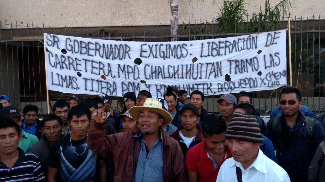 Se agota la paciencia de los habitantes de Chalchihuitán tras el secuestro de 4 habitantes de este municipio por parte de los paramilitares de Chenalho