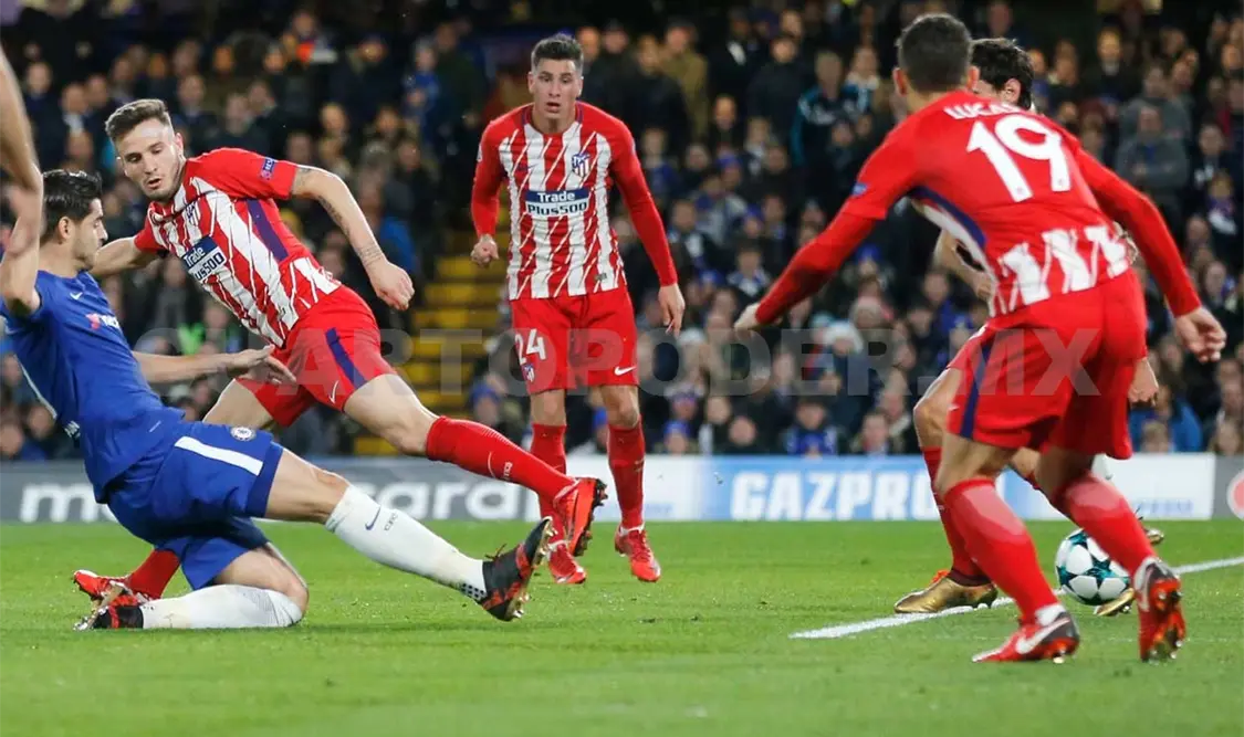 Atlético de Madrid igualó ante Chelsea