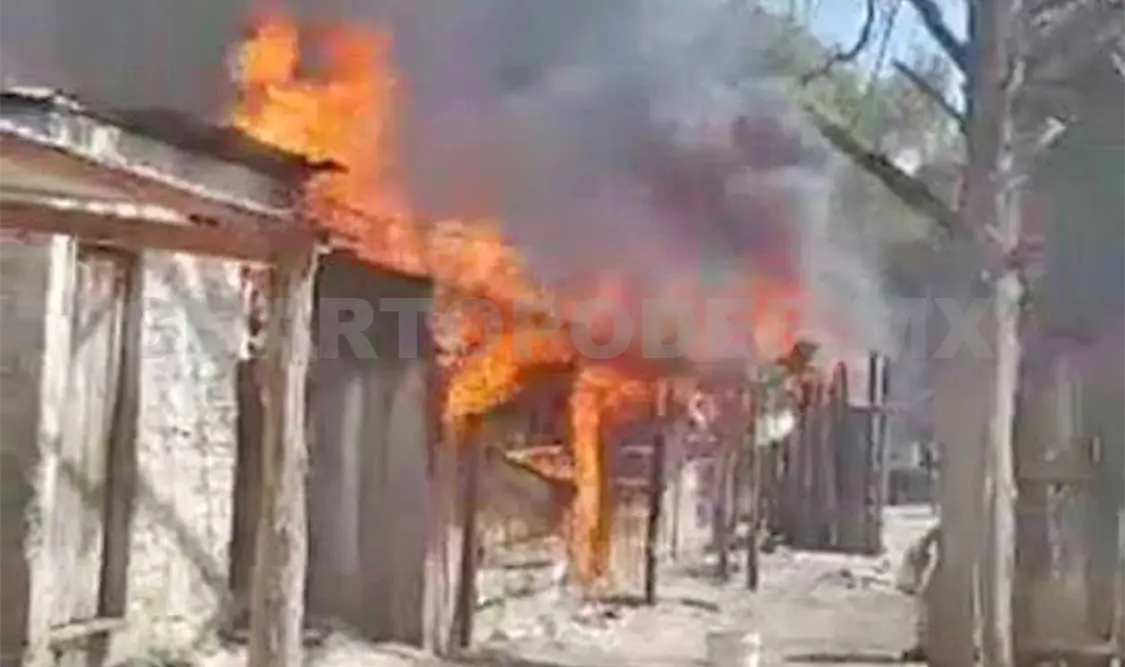 Se incendian siete viviendas en colonia La Isla