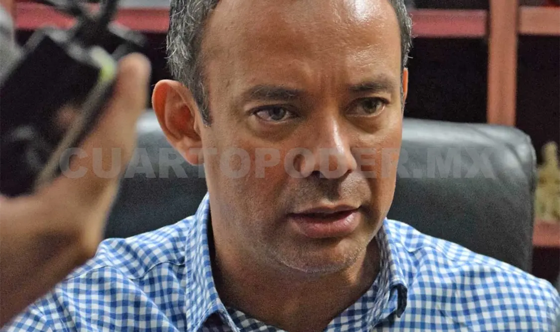 Moisés Grajales Monterrrosa, titular de la Secretaría de Seguridad Pública, Tránsito y Vialidad Municipal. Óscar León /CP