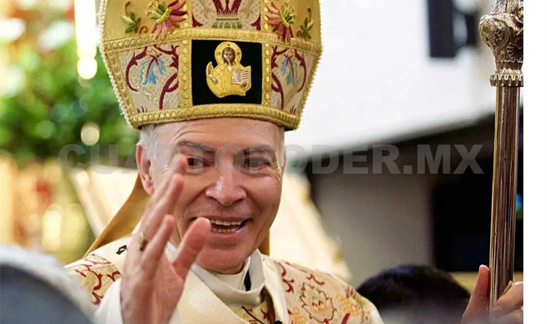 El cardenal Carlos Aguiar Retes fue nombrado por el papa Francisco como nuevo arzobispo de México. Cortesía.