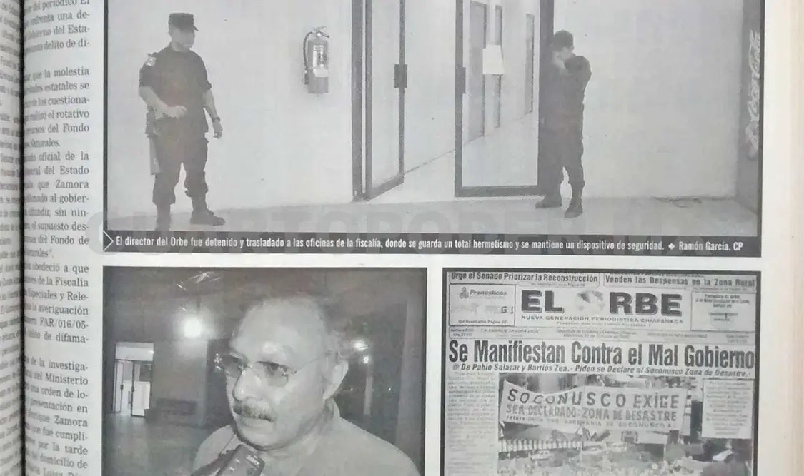 Siniestro pasado: Prohiben libertad de expresión