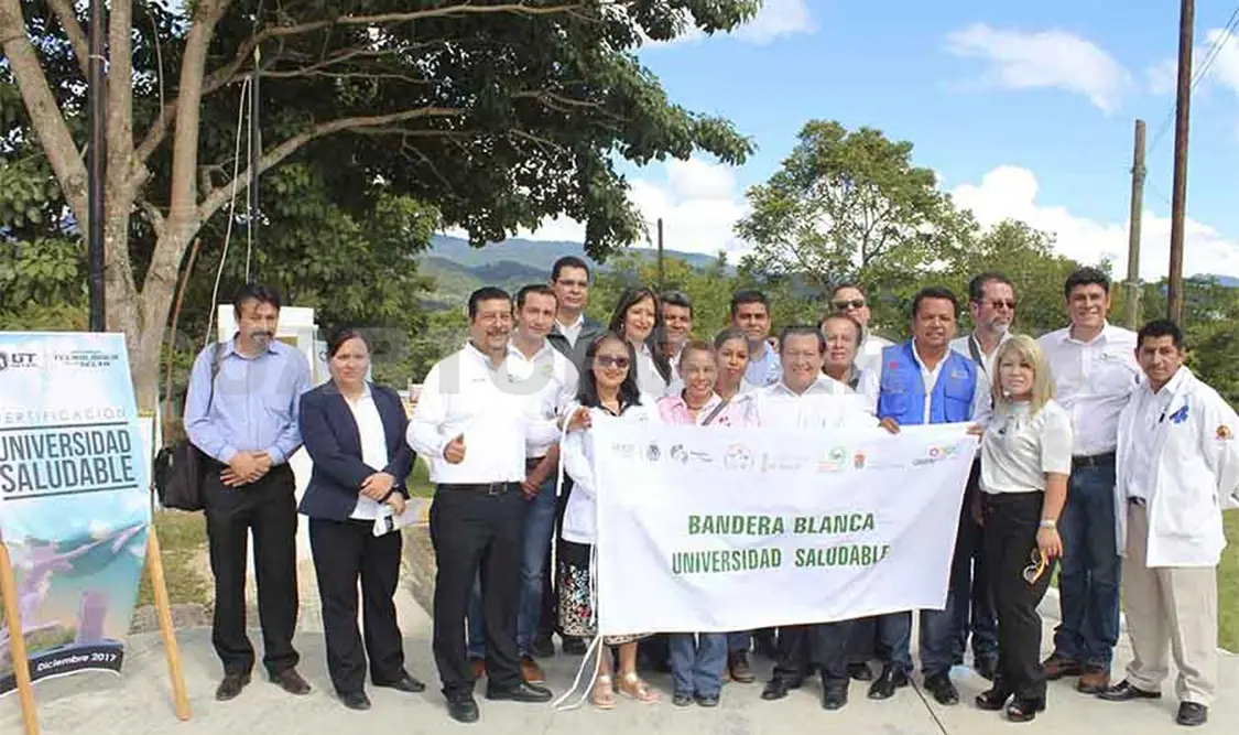 Certifican a Universidad Tecnológica de la Selva como entorno saludable