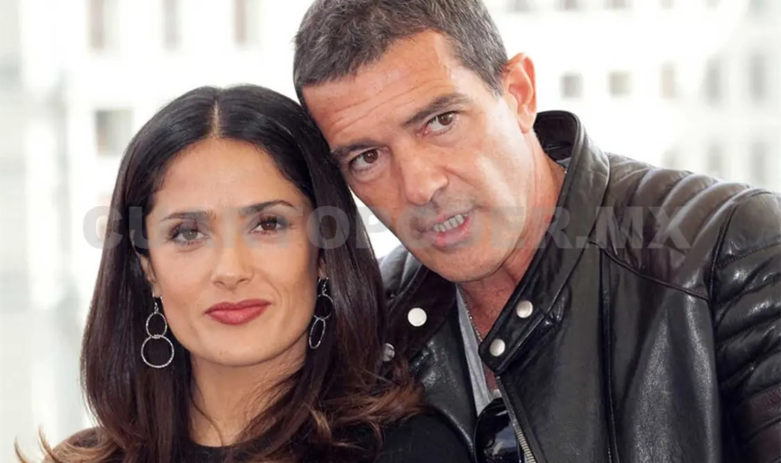 Antonio Banderas apoya a Salma