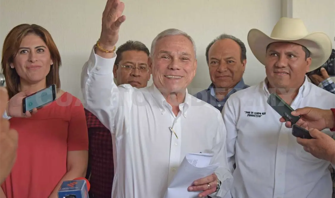 Los campesinos no tienen porque estar con la mano extendida, eso les quita su dignidad: Aguilar Bodegas. Guillermo Ramos /CP