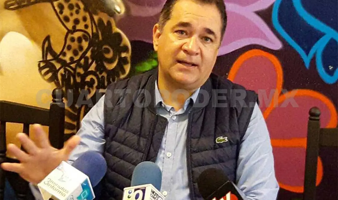 Presidente de la Canaco en Tuxtla Gutiérrez, Óscar Gabriel Corzo Tovilla. Guillermo Ramos /CP