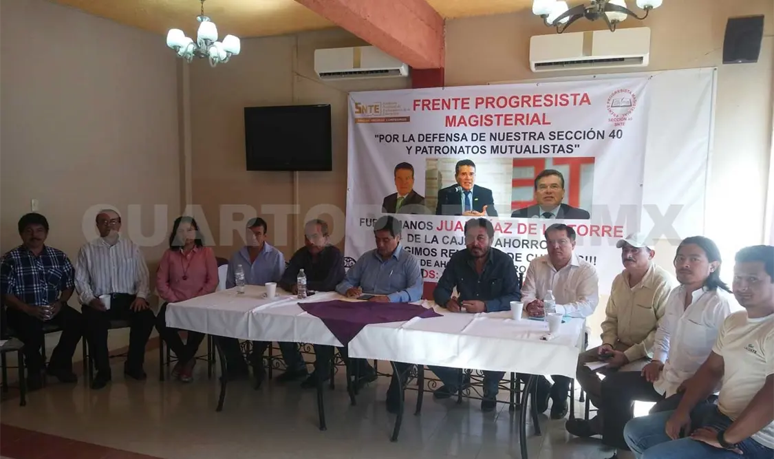 Se esfuman ahorros de maestros de la Sección 40