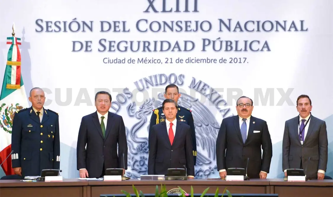 Peña Nieto promulga Ley de Seguridad Interior