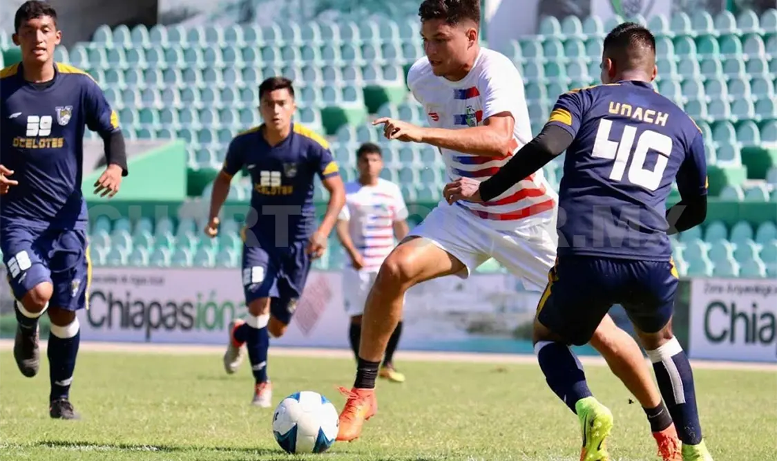 El partido mostró un equipo tuxtleco con potencial ofensivo ante unos inexpertos felinos. Cortesía