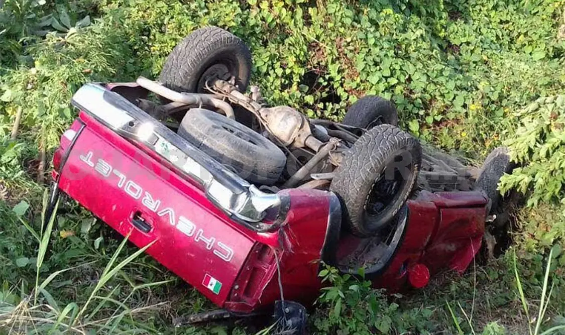 El exceso de velocidad al parecer fue la causa que originó el accidente carretero. Noel Vázquez / CP