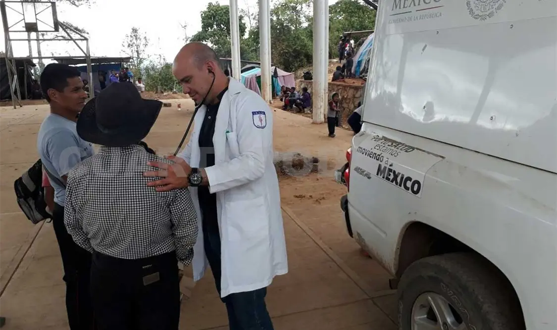 Mantienen atención médica a habitantes de Chenalhó y Chalchihuitán