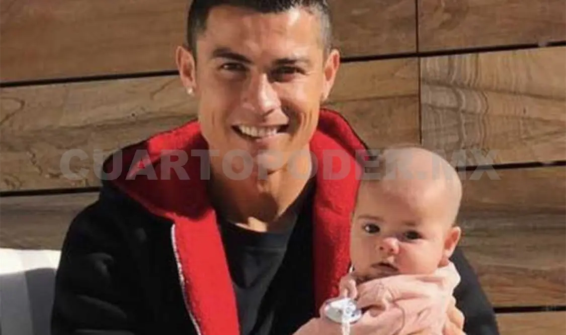 Ella es Alana Martina, hija de Cristiano