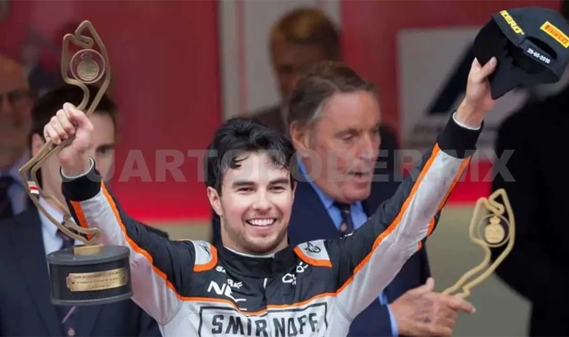 Sergio Pérez, el mejor piloto de Force India