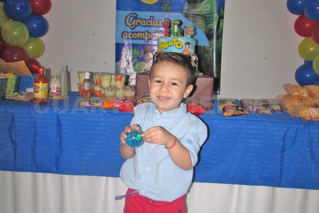 Renato cumplió 3 añitos