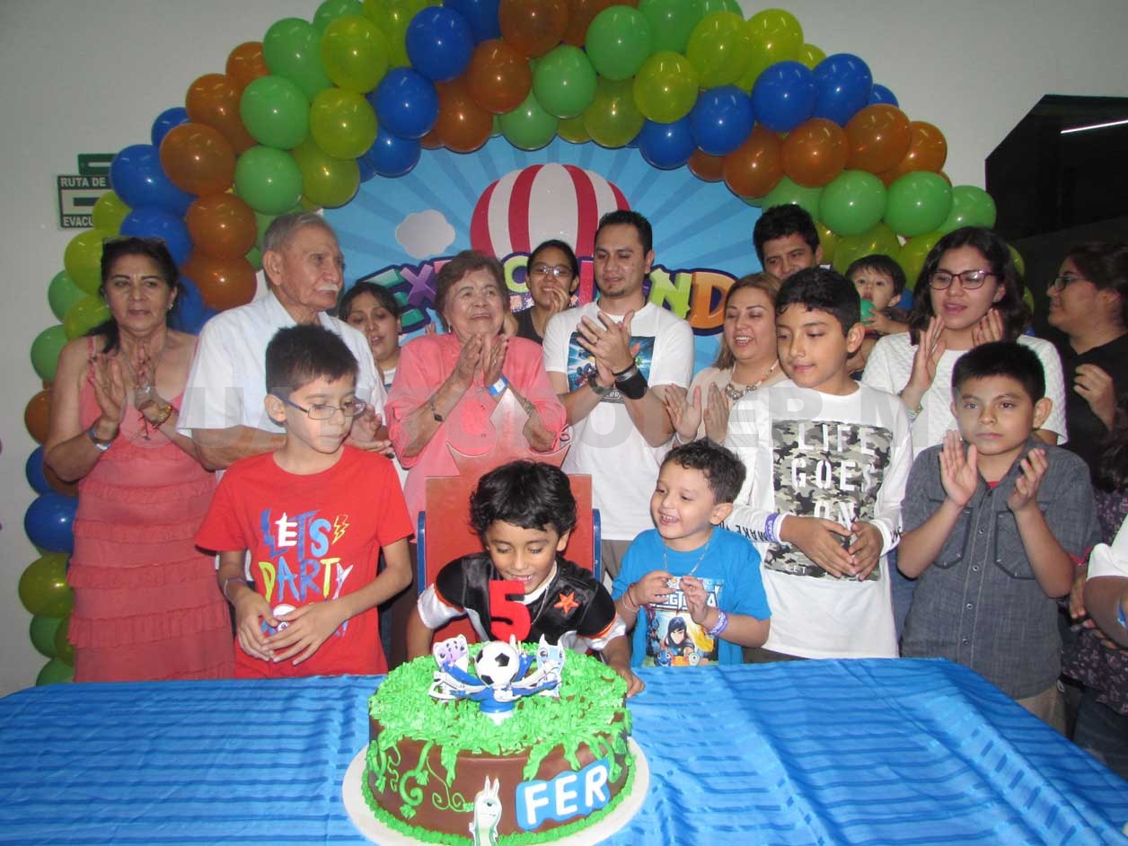 Fernando cumplió 5 añitos