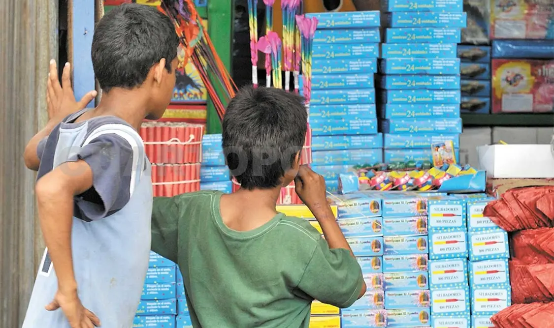 Piden evitar compra de fuegos pirotécnicos