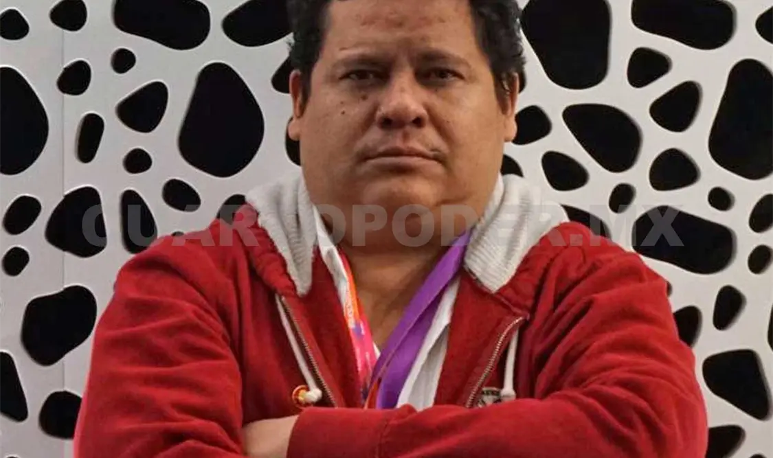Julián Herbert presentó su nueva obra en la Feria del Libro de Guadalajara. Cortesía