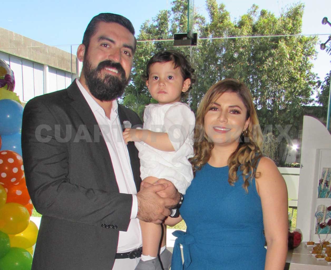 Ricardo recibió el primer sacramento