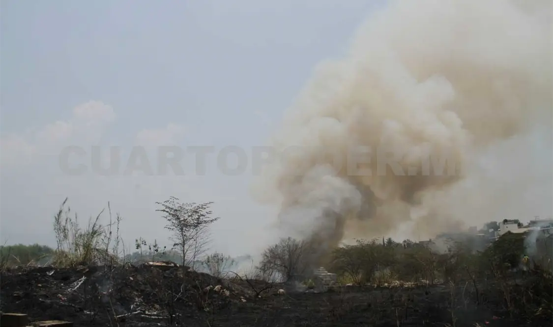 Aumentan incendios en temporada invernal