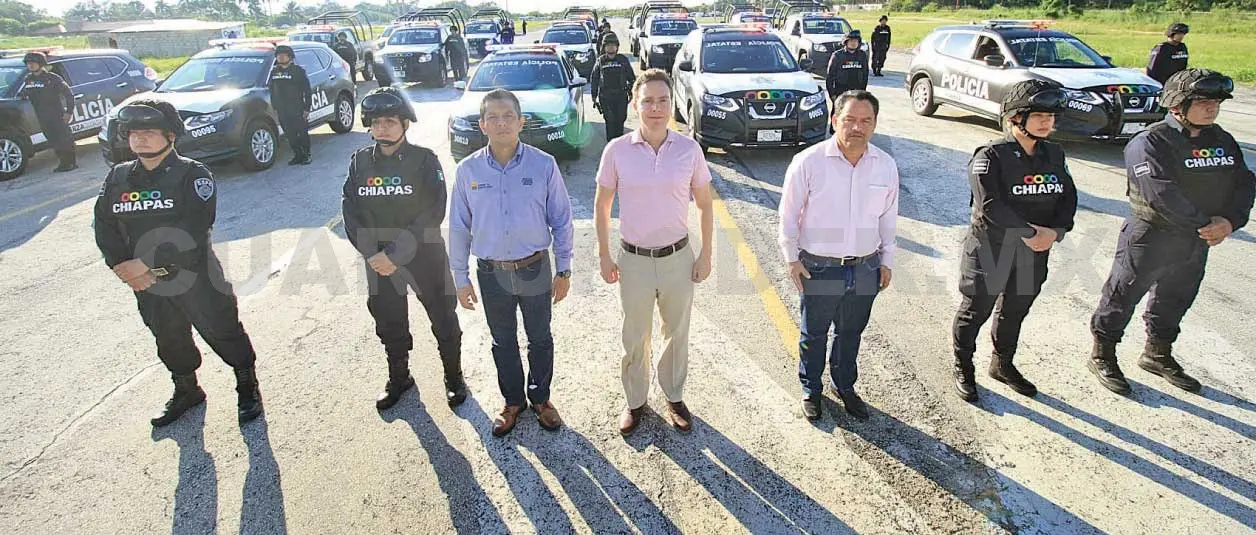Reconoce Velasco trabajo de mujeres y hombres policías