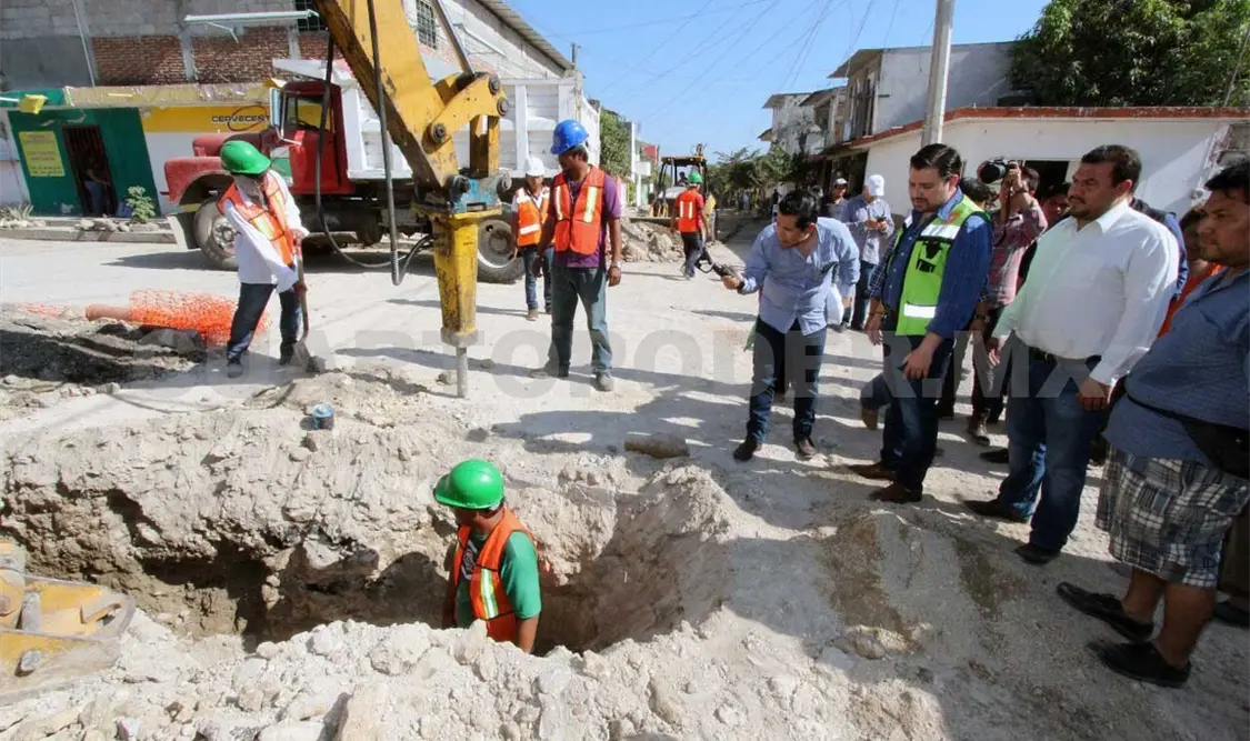 Supervisa Castellanos obras hidrosanitarias