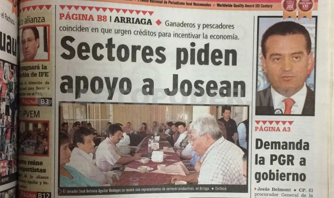 Siniestro pasado: Demanda PGR al gobierno de Pablo Salazar