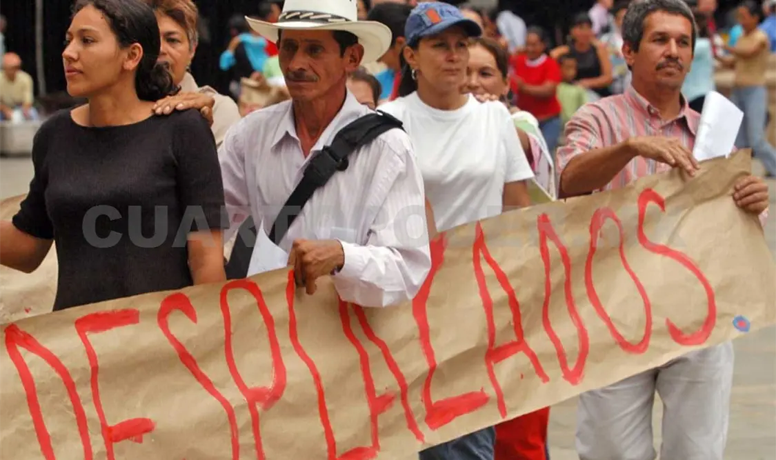 Las personas sufren este fenómeno social. Agencias