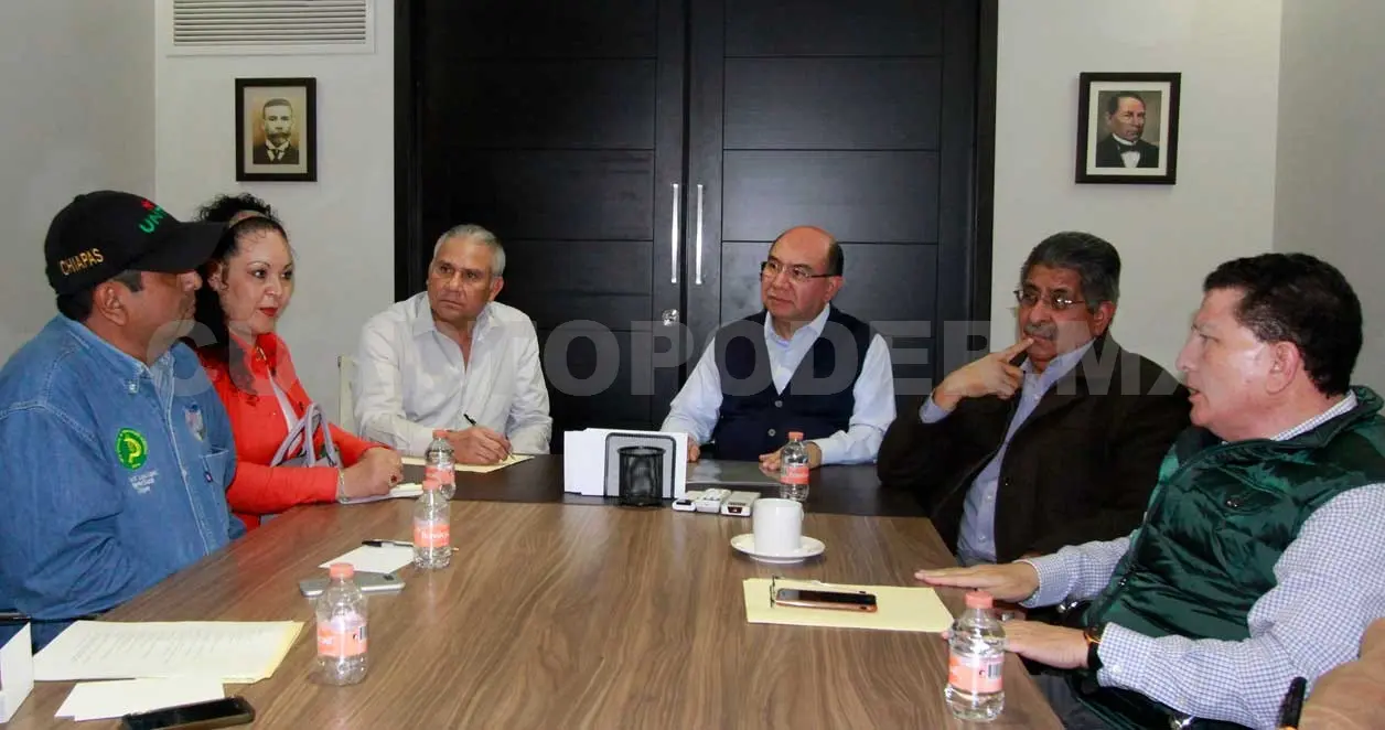 El secretario general de gobierno, Juan Carlos Gómez Aranda, reiteró el compromiso de trabajar en unidad con todos los sectores. CP