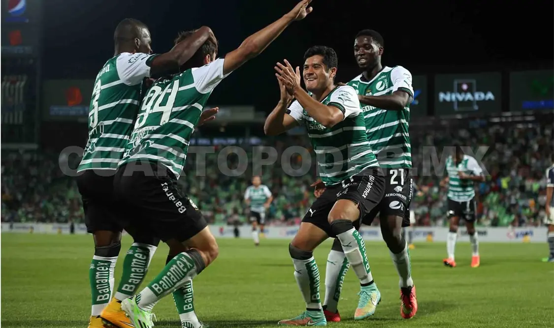 Santos promete al vencer 4-2 a BUAP y es líder