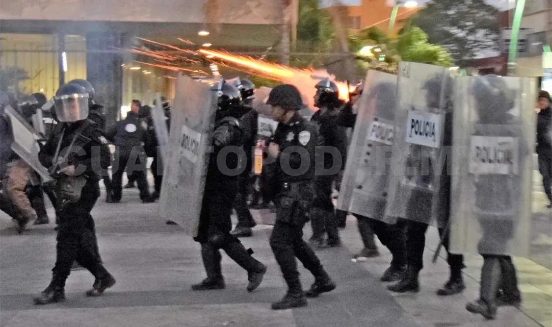 Retorna la calma en Centro capitalino tras manifestación
