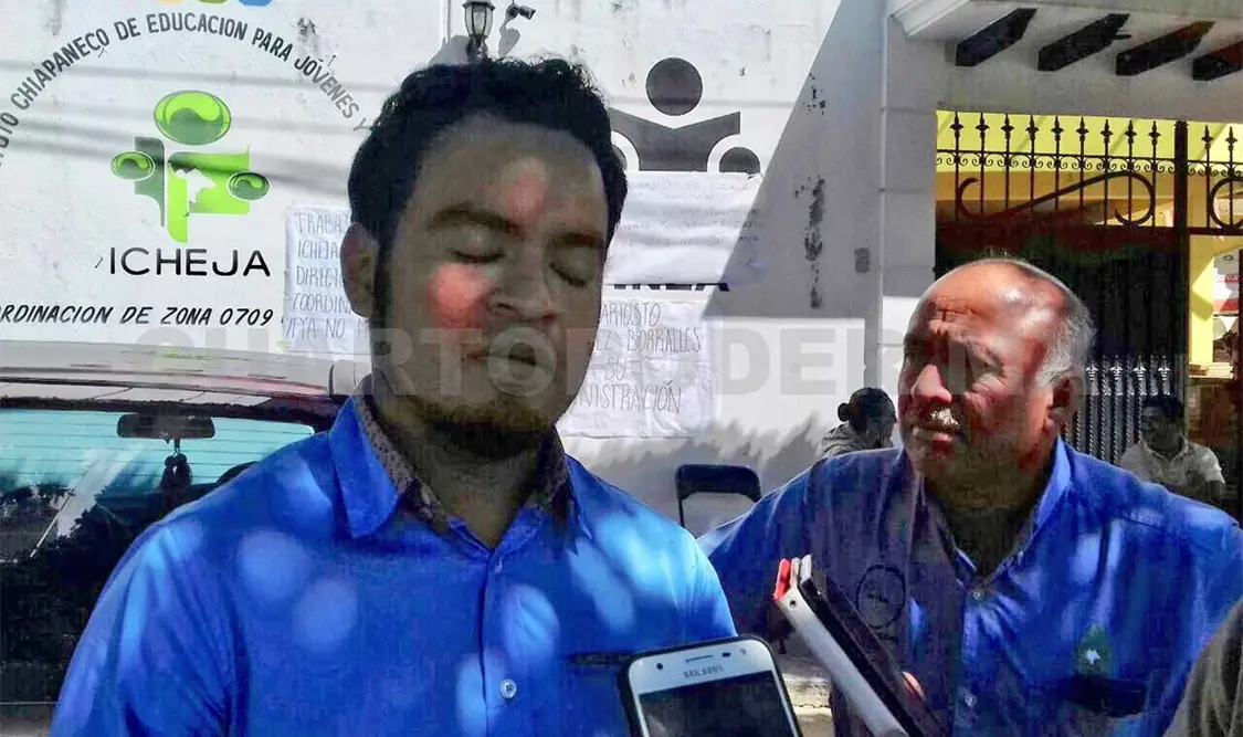 Trabajadores del Icheja realizan paro de labores