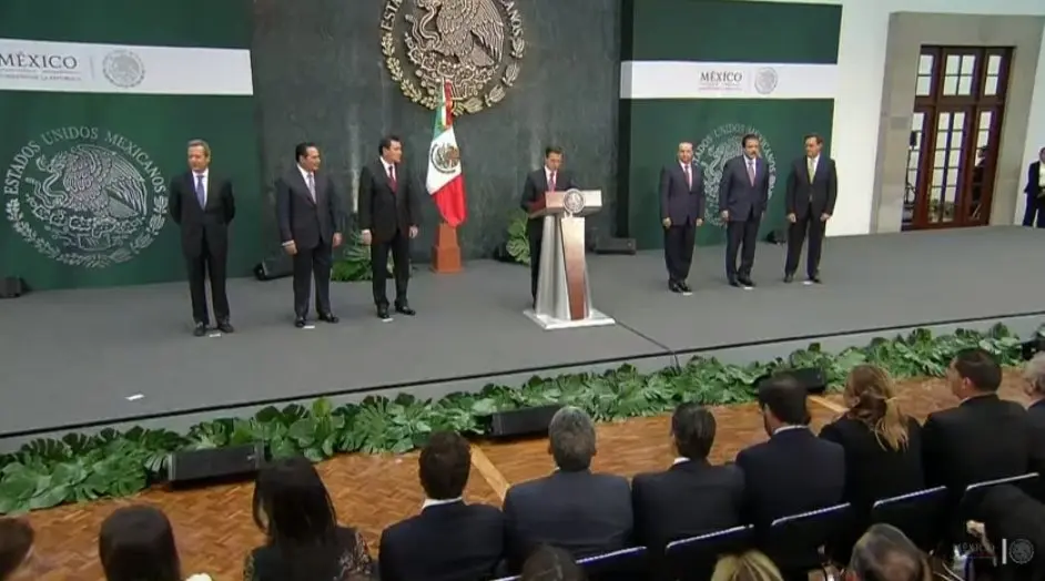 El presidente Peña Nieto acepta renuncias de Osorio Chong y Miranda Nava