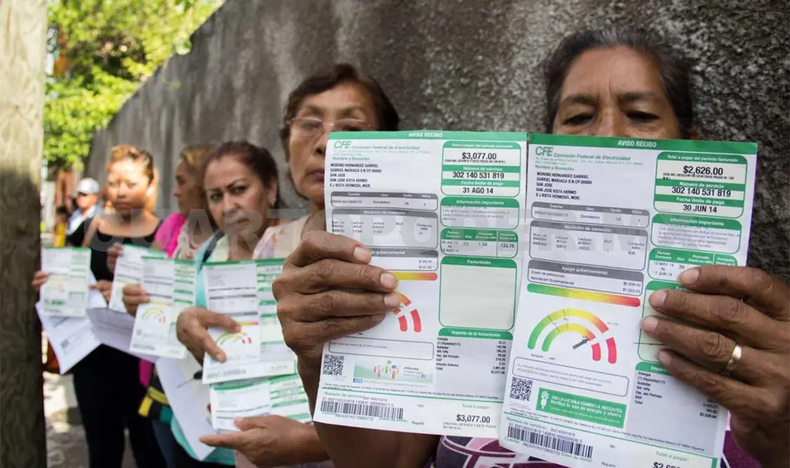 Continúan cobros excesivos de electricidad