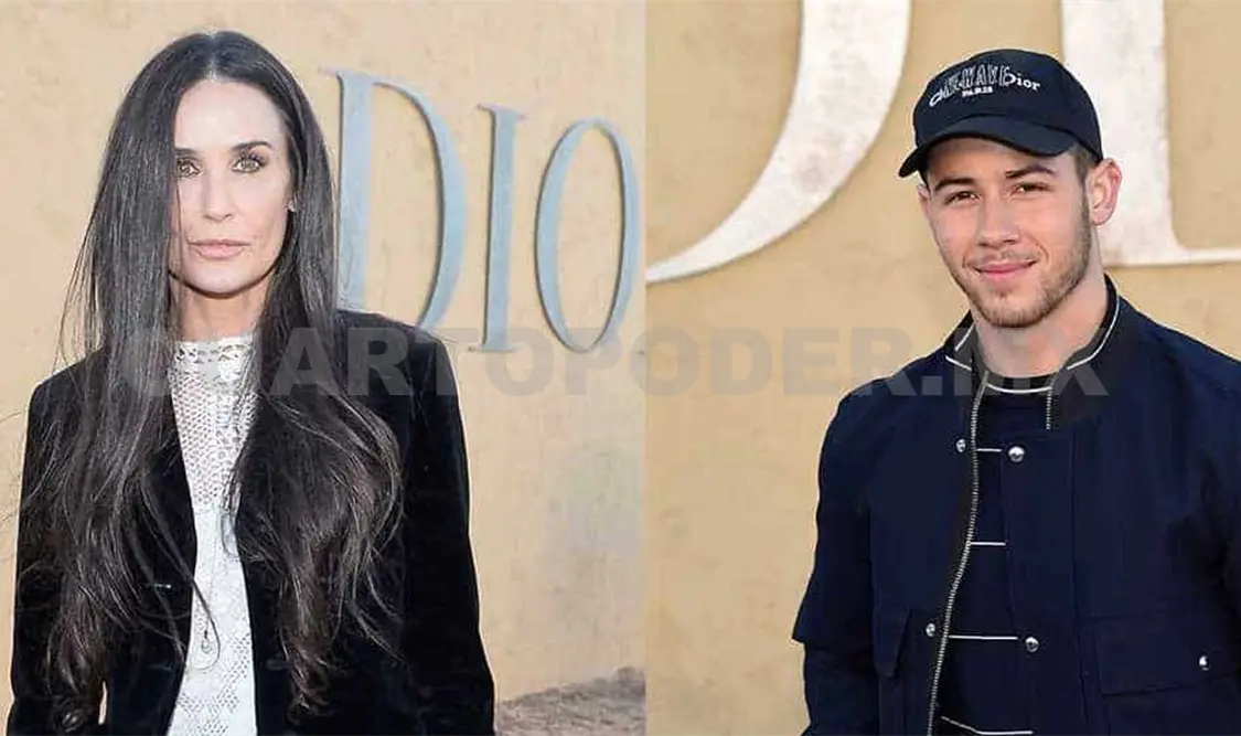 ¿Demi Moore sale con Nick Jonas?